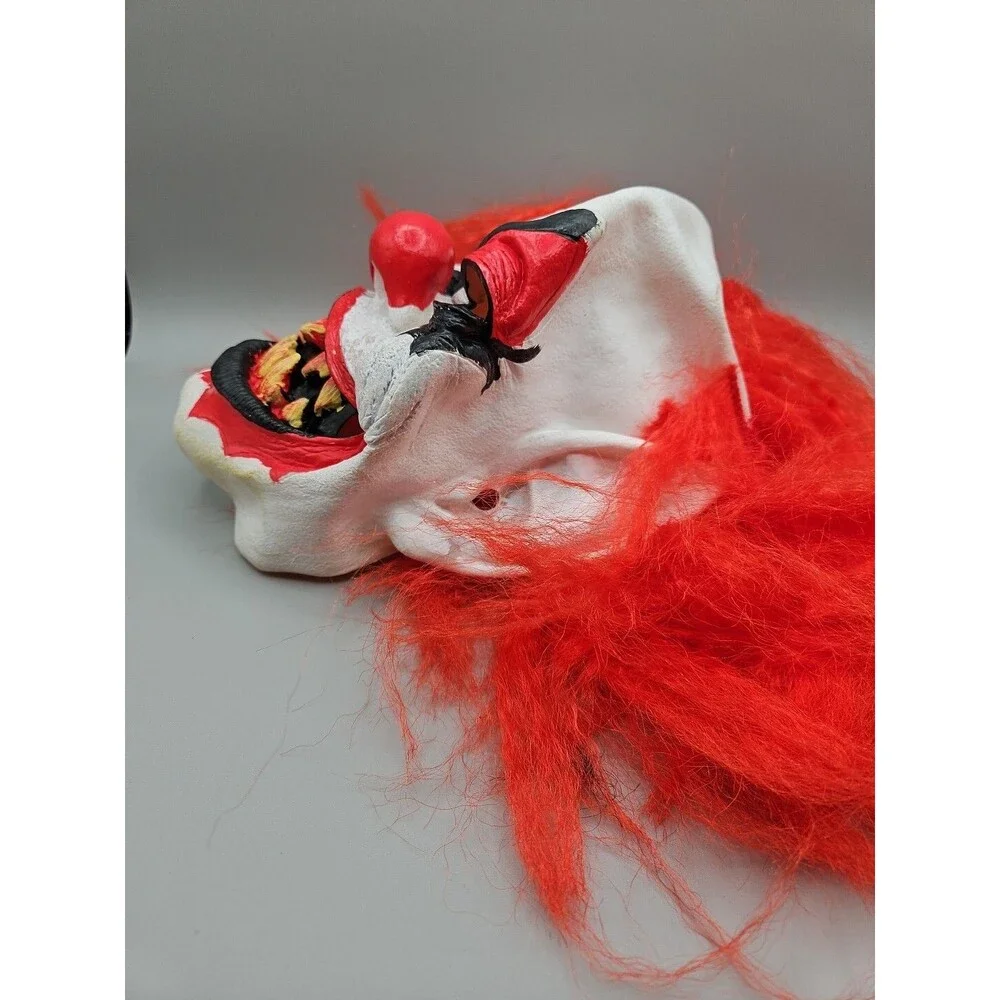 Mario Chiodo Studios Scary Horror Clown Halloween Mask 2007 Seasonal Visions